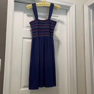 Madewell smocked front dress.